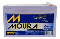 Batería Moura 12v / 9ah Gel Ups Alarmas Luces De Emergencias