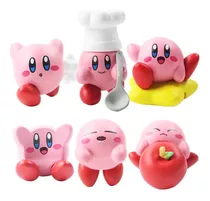 Figura Kirby - Pack De 6 Kirbys
