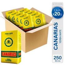 Yerba Mate Canarias Sabor Tradicional Pack - Caja Bulto