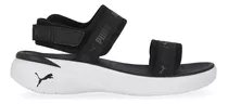 Sandalias Training Puma Sportie Mujer En Blanco Y Negro