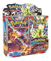 Booster Box 36 Pokémon Lacrada De Fábrica Copag 216 Cartas