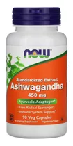 Ashwagandha 450mg Now Food 90 Capsulas Vence 07/2023 Sellado