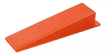 Cuñas Nivelador Para Cerámicas Porcelanato 100 Unds Tmk Color Naranja