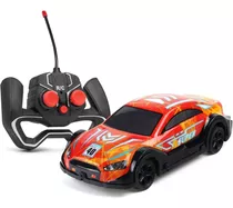 Carrinho De Controle Remoto Neon Race Som E Luz - Polibrinq