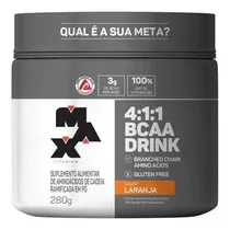 Aminoácido Bcaa Drink 4:1:1  280g Max Titanium