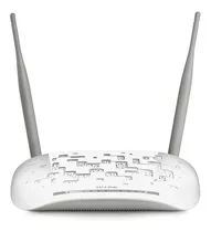 Modem Roteador Com Wifi Tp-link Td-w8961n Branco