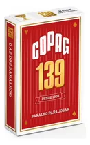 Baralho Copag 139 Classic Vermelho Com 54 Cartas Idioma Português