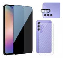 Kit Skin, Película Privacidade E Lente Câmera P/ Galaxy M54