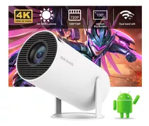 Projetor Hy300 Wifi Para Home Theater 4k, Android 11