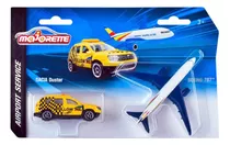 Miniatura Dacia Duster + Boeing 787 1:60-1:64 Majorette Cor Outro