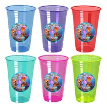 Vasos Elementos Cumpleaños Personalizados X12