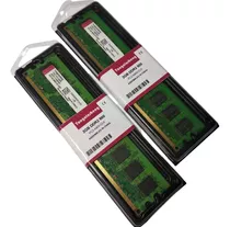 Kit 2 Memória 2gb Ddr2 800mhz Pc2-6400 Total 4gb Amd Intel