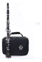 Clarinete Eagle Sib 17 Chaves + Palheta + Correia + Estojo