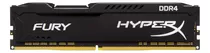 Memória Ram Fury Color Preto  4gb 1 Hyperx Hx424c15fb/4