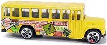 Hot Wheels Onibus Escolar School Bus Mixed Signals Miniatura