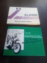 Manual De Usuario Original Moto Kawasaki Klr 650 Año 1997