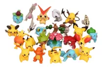 Miniatura 24 Bonecos Sortidos Pikachu & Cia Pokemon