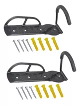 Pack 2 Ganchos Porta Bicicletas  Soporte De Pared Muro