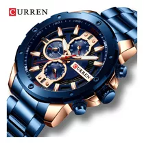Reloj Para Hombre Curren Krec6703 Azul
