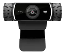 Webcam Logitech Pro Stream Full Hd 1080p C/ Tripé - Preto