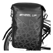 Alforja/mochila/bolso Wheel Up Para Bicicleta / 23lts / Pu 