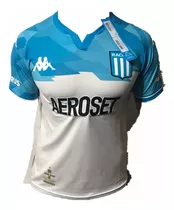 Camiseta Juego Racing Club Kappa 2017 Niños Away