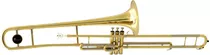 Trombone Pisto Eagle Tv 602 Laqueado Longo Sib Tv602