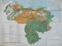 Mapa De Vegetación De Venezuela - Huber & Alarcón 1988