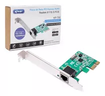 Placa De Rede Pci Express Gigabit 1000mbps Lan Com Nota Pc