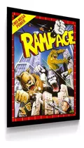 Poster Placa Decorativa Rampage Sega Master System Megadrive