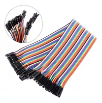 Cables Dupont Jumpers Arduino 30cm 40piezas