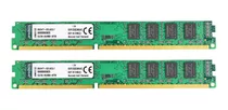 Memória Pc Desktop Kingston 8gb 2x 4gb Ddr3 1333 Kvr1333d3n9