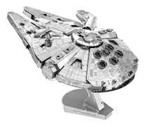 Quebra Cabeça 3d Nano Metálico Star Wars Millennium Falcon