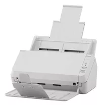 Scanner Colorido Fujitsu Sp-1120n Sp1120n Com Duplex E Rede Cor Branco