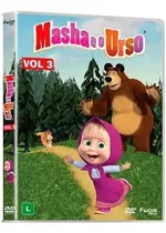Dvd Masha E O Urso Vol. 3 - Original E Lacrado