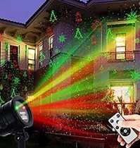 Luces Laser De Navidad Con 5 Patrones