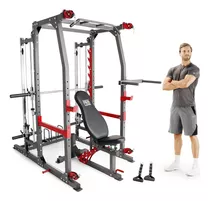 Marcy 3 In 1 Smith Machine Home Gym System With Upper