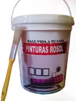 Pintura Interior Super Lavablecon Verde Petroleo 4 Lt Rosol