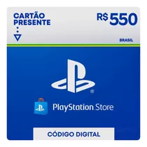 Psn Gift Card Playstation Ps4 E Ps5 Cartao R$ 550 Reais Br