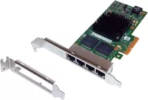 2x Placa Rede Gigabit Quad 4 Portas Pcie I350-t4 Intel