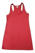 Musculosa Algodón Niña Talle 14 - Color Coral 