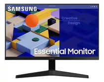 Monitor Samsung Plano 24 Ips Fhd 75hz Hdmi 5ms Color Negro