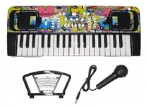 Organo Piano Electronico Con Microfono 8 Estilos Oferta Pf