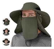 Sombrero Para El Sol Con Proteccion Para Cuello Y Cara