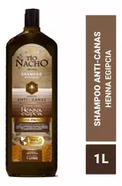 Shampoo Tío  Nacho Anticanas Henna Egipcia 1 Litro Original 