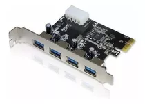 Placa Pci-e Usb 3.0 5gbps Com 4 Portas Dp43