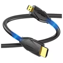 Cable Micro Hdmi A Hdmi 2m Alta Calidad 3d 4k Gopro Vention