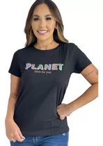Camiseta Original Planet Girls Blogueira Moda