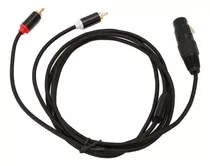 Cable De Interconexión De Sonido Estéreo Xlr A Doble Hembra