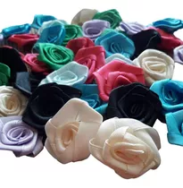 Rosas Rococo De Raso 3.5cm Por 50 Unidades